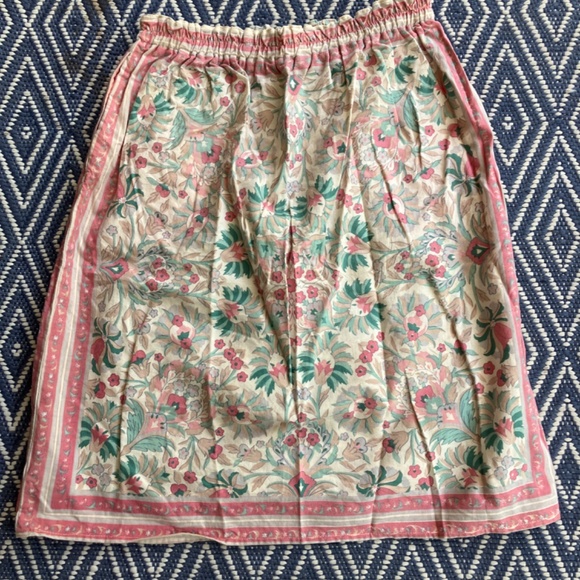 Two Patterned Canio Skirts-Printed floral pattern, handmade, 100% cotton - Picture 2 of 5